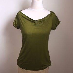 Banana Republic Cap Sleeve Luxe Tee